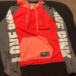 Pink windbreaker size M/L
